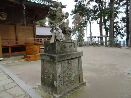 愛宕神社の狛犬