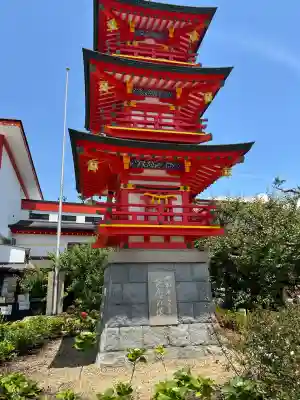 綱敷天満宮の塔