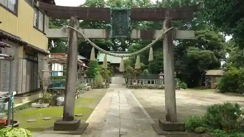 香取神社（関宿香取神社）の鳥居