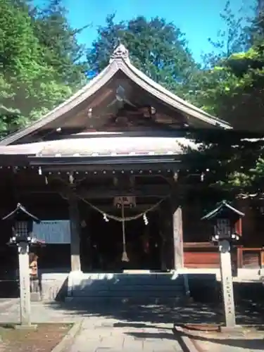 那須温泉神社の本殿・本堂