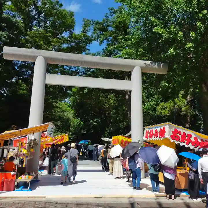 阿佐ヶ谷神明宮の鳥居