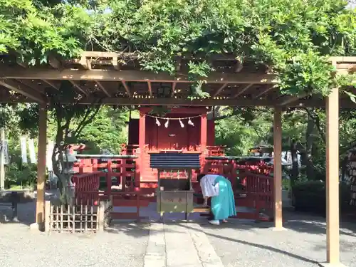 旗上弁財天社の本殿・本堂