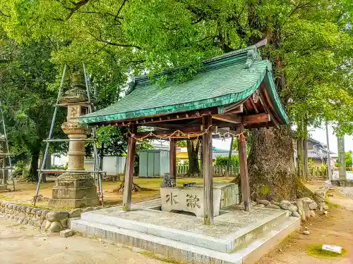 前利神社の手水舎