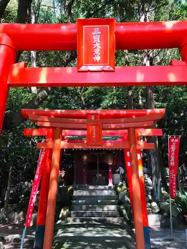 宮地嶽神社の鳥居