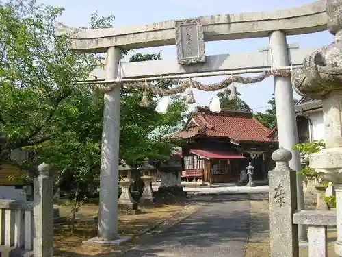 櫛代賀姫神社の鳥居