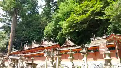 宇太水分神社の本殿・本堂