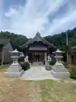 年毛神社の本殿・本堂