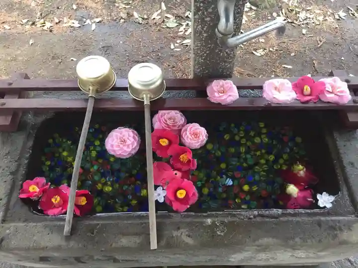 東蕗田天満社の手水舎