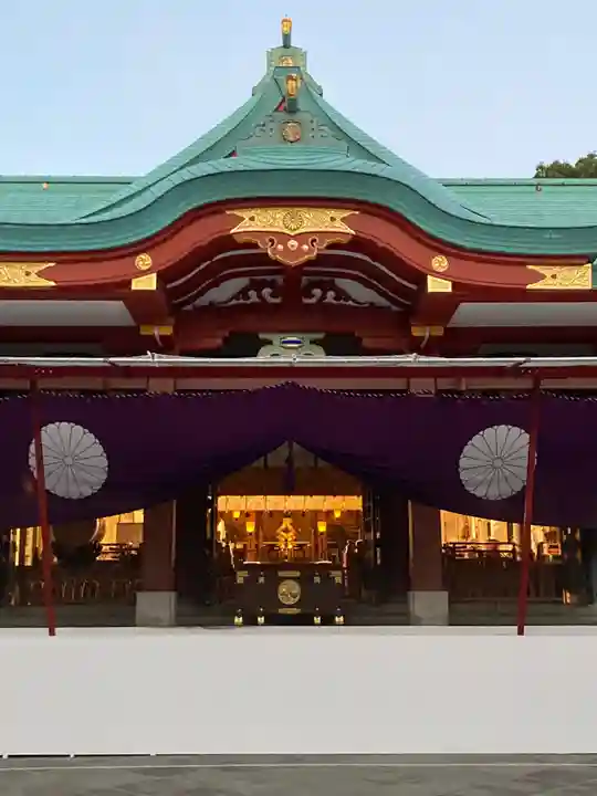 日枝神社の本殿・本堂