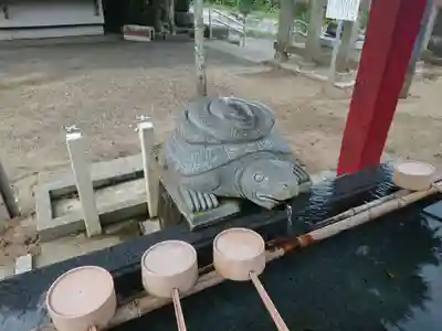 白子神社の手水舎