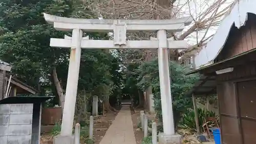 一山神社の鳥居