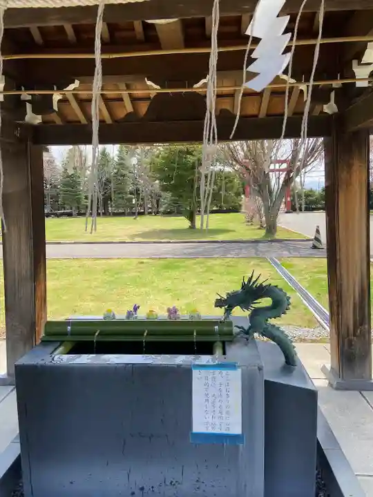 美瑛神社の手水舎
