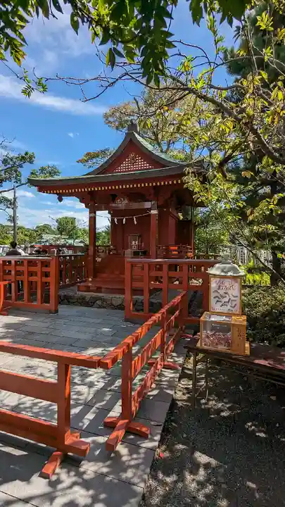 旗上弁財天社の本殿・本堂