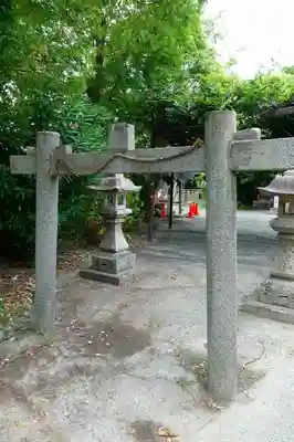 磯良神社(疣水神社)の鳥居