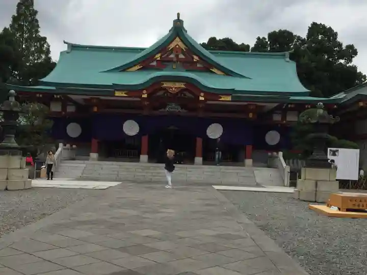 日枝神社の本殿・本堂