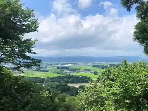 胡四王神社の景色