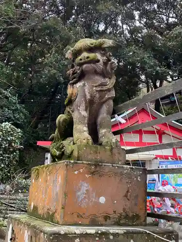 江島神社の狛犬