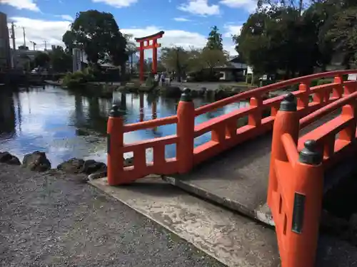 富士山本宮浅間大社の庭園