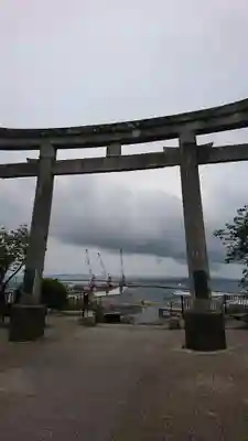 鹿島御児神社の鳥居