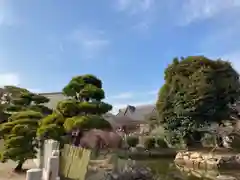 曽根天満宮の庭園