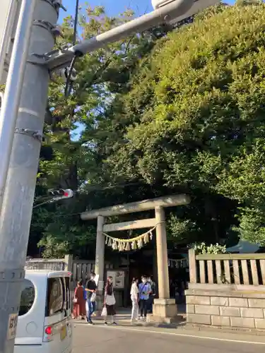 川越氷川神社の鳥居