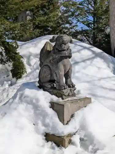 新琴似神社の狛犬