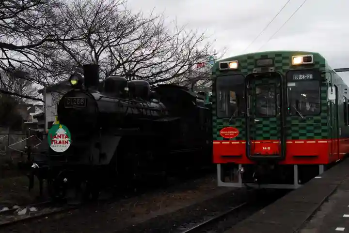 (下館)羽黒神社の周辺