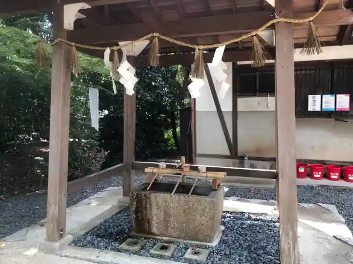 天穂日命神社の手水舎
