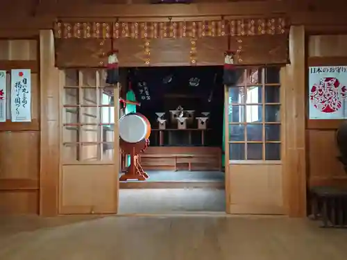 二開神社の本殿・本堂