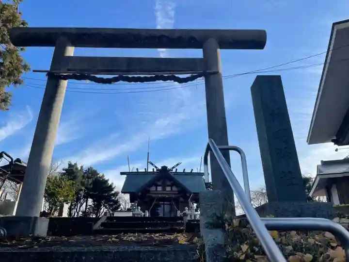 神明神社の鳥居