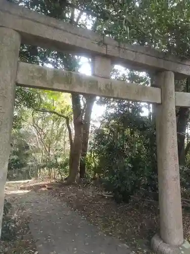 宇部護国神社の鳥居