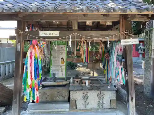 稗田野神社(薭田野神社)の手水舎