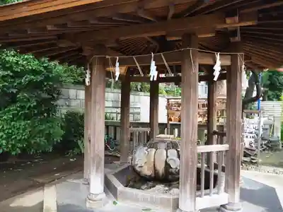 五條天神社の手水舎