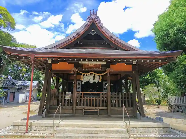 長良八劔社の本殿・本堂