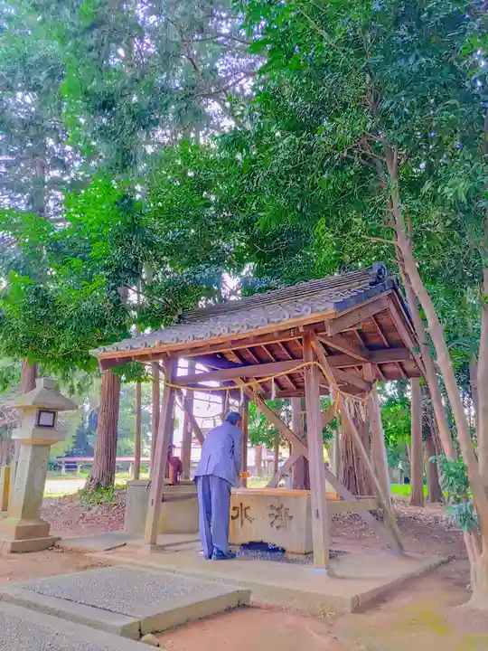 総社(白鳥町)の手水舎