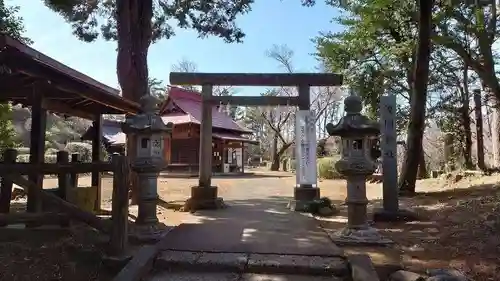 浅間神社の鳥居