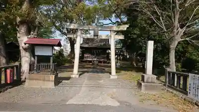 村松神社の鳥居