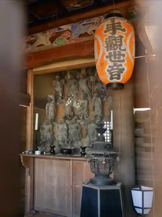 千手観音堂の仏像