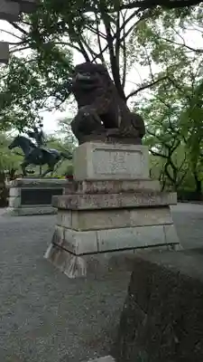 富士山本宮浅間大社の狛犬