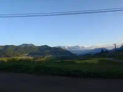 石神神社の景色