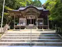 仁比山神社の本殿・本堂