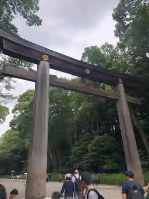 明治神宮の鳥居