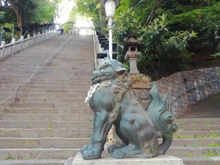 愛宕神社の狛犬