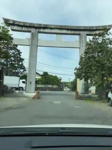 武蔵二宮 金鑚神社の鳥居