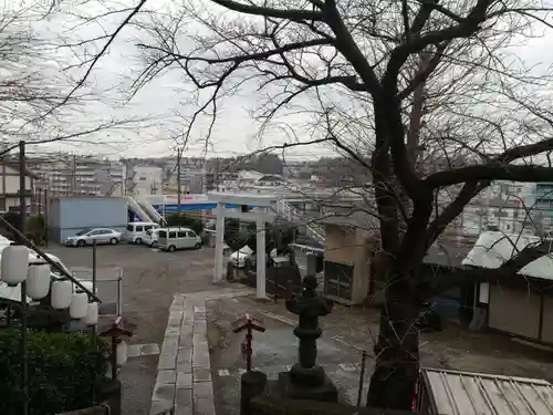 杉山社（帷子町杉山社・久保杉山神社）の景色
