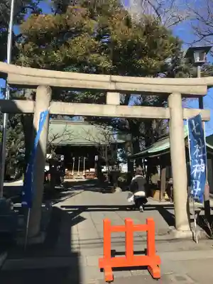 七社神社の鳥居