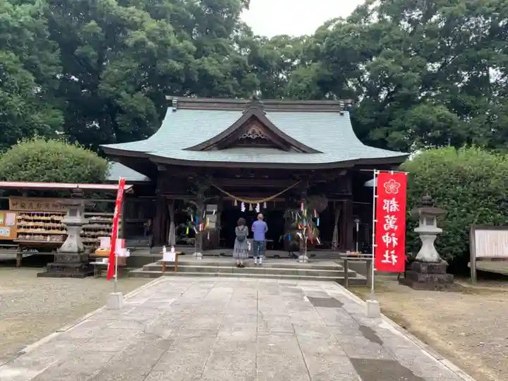 都萬神社の本殿・本堂