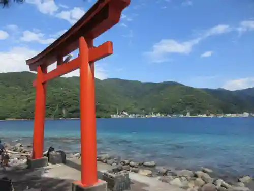 諸口神社の鳥居