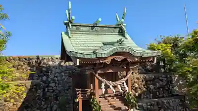 鉄道神社の本殿・本堂