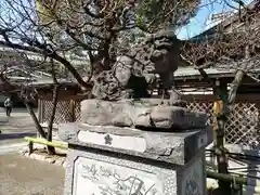湯島天満宮の狛犬